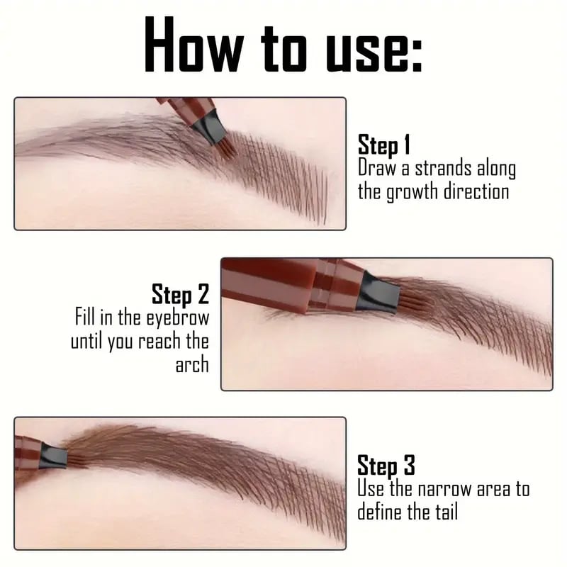 🔥LAST DAY - BUY 1 GET 1 FREE JUST $8.49 EACH🔥2026 Upgraded Natural Brows Eyebrow Pen