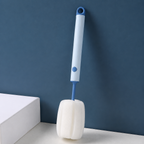 Long Handle Sponge Cup Cleaning Brush with Replaceable Head