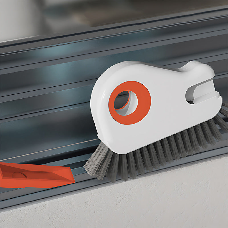 2-in-1 Window Track Cleaning Brush for Gaps, Grooves & Narrow Corners
