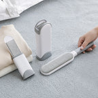 Double-Sided Pet Hair Remover Brush for Clothes, Sofas & Carpets