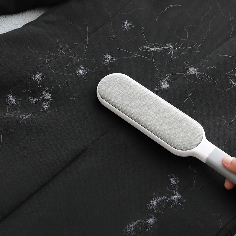Double-Sided Pet Hair Remover Brush for Clothes, Sofas & Carpets